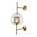 Gold Wall Lamp Creative Indoor Bedside Wall Sconce